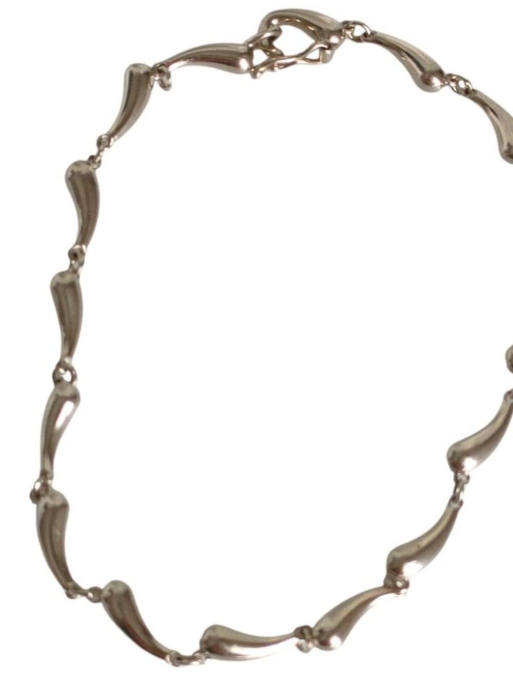 Tiffany & Co 925 Elsa Peretti Teardrop Bracelet Silver